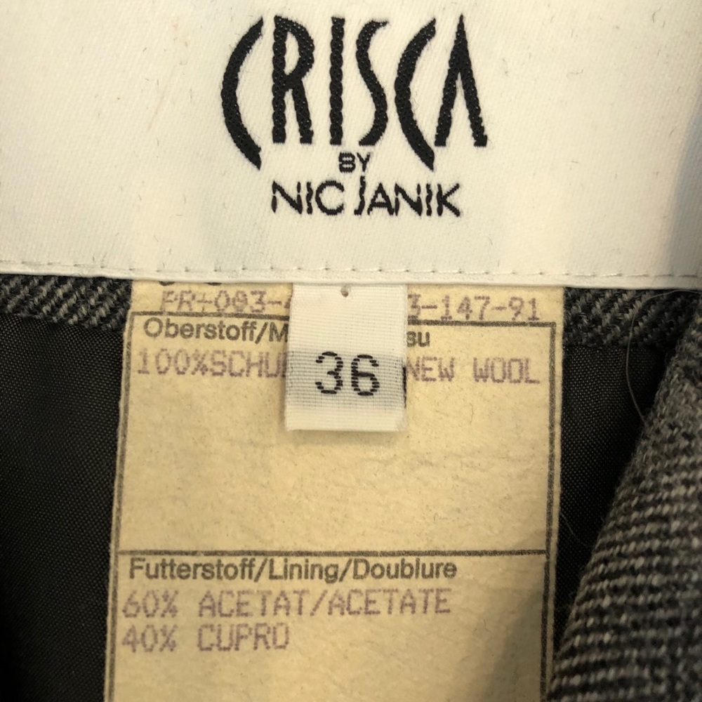 Crisca multi printed jacket.  Funky designer - Picture 7 of 7